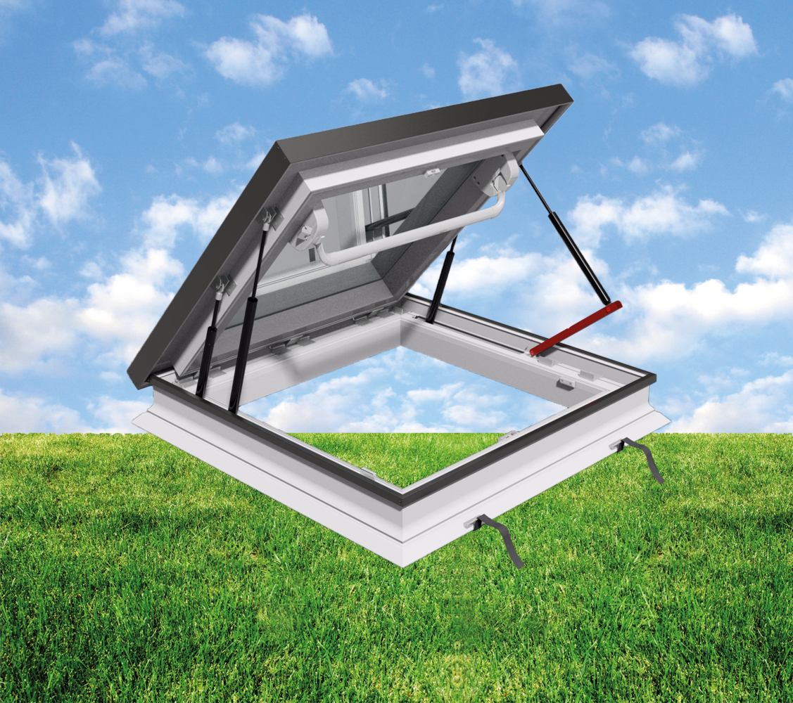 Intura Flat roof window Intura PGM A1 - roof exit hatch 90x120cm - manually operated