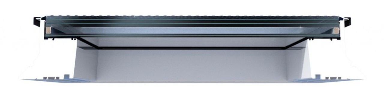 Intura Platdakraam Intura PGX A5 80x80cm beloopbaar glas Intura Platdakraam Intura PGX A5 80x80cm beloopbaar glas