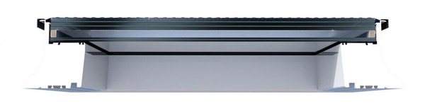 Intura Platdakraam Intura PGX A5 beloopbaar glas 100x100cm Intura Platdakraam Intura PGX A5 beloopbaar glas 100x100cm