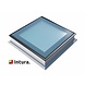 Intura Flat roof window Intura PGX A5 walkable glass 120x120cm