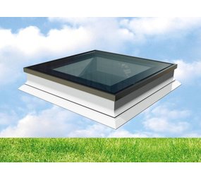 Intura Fixed flat roof window 100x100 cm - Intura PGX A1