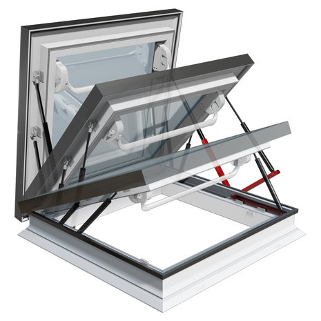 Intura Platdakraam Intura PGM A9  60x90 - daktoetreding met zonwerend glas Intura Platdakraam Intura PGM A9  60x90 - daktoetreding met zonwerend glas