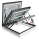Intura Flat roof window Intura PGM A9 100x150cm - roof exit hatch with solar control glass