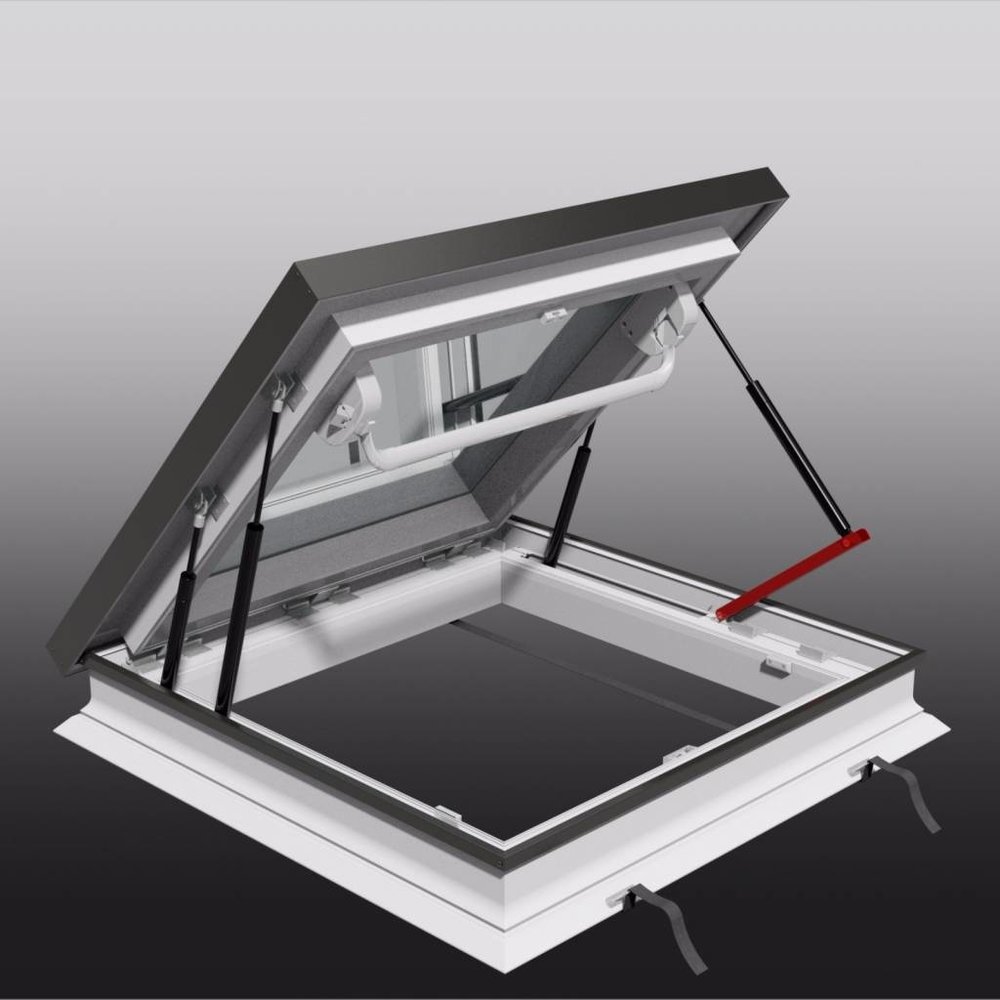 Intura Flat roof window Intura PGM A9 60x60 - roof exit hatch with solar control glass