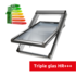 Intura IGOV N22 triple-glazed plastic tilt-and-turn roof window