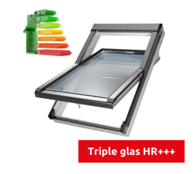 Intura Kunststof dakraam Intura IGOV N22 triple glas 134x98 cm Intura Kunststof dakraam Intura IGOV N22 triple glas 134x98 cm