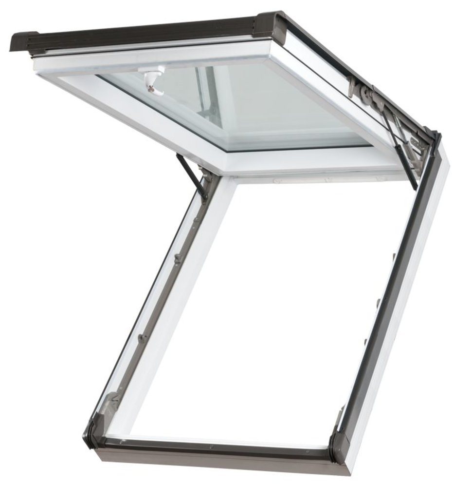 Intura Uitzetdakraam kunststof IGKV N22 78x140 cm triple glas Intura Uitzetdakraam kunststof IGKV N22 78x140 cm triple glas