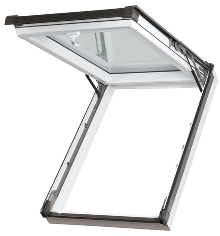 Intura Uitzetdakraam kunststof IGKV N22 78x140 cm triple glas Intura Uitzetdakraam kunststof IGKV N22 78x140 cm triple glas