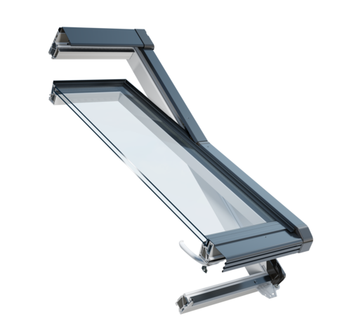 Intura VGOV E2 plastic skylight – low maintenance with HR++ glass
