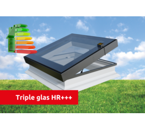 Intura Flat roof window PGC B1 60x120cm - electrically operated