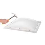 Intura Impact-resistant OPAAL triple-wall polycarbonate dome