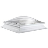 Intura Lichtkoepel met opstand - glashelder ENKELWANDIG acrylaat Intura Lichtkoepel met opstand - glashelder ENKELWANDIG acrylaat