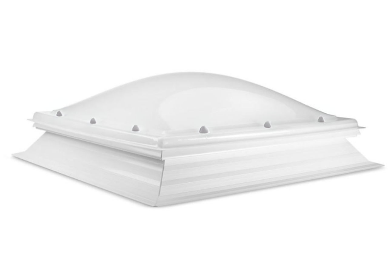 Intura Lichtkoepel OPAAL dubbelwandig acrylaat met PVC opstand SUPERDEAL Intura Lichtkoepel OPAAL dubbelwandig acrylaat met PVC opstand SUPERDEAL