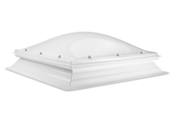Intura Lichtkoepel OPAAL dubbelwandig acrylaat met PVC opstand SUPERDEAL Intura Lichtkoepel OPAAL dubbelwandig acrylaat met PVC opstand SUPERDEAL
