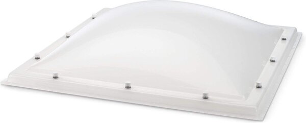 Intura Lichtkoepel OPAAL dubbelwandig acrylaat met PVC opstand SUPERDEAL Intura Lichtkoepel OPAAL dubbelwandig acrylaat met PVC opstand SUPERDEAL