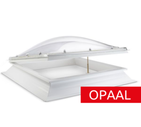 Intura Lichtkoepel Domelite met ventilatie opstand - DUBBELWANDIG OPAAL acrylaat  SUPERDEAL Intura Lichtkoepel Domelite met ventilatie opstand - DUBBELWANDIG OPAAL acrylaat  SUPERDEAL
