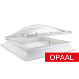 Intura Lichtkoepel Domelite met ventilatie opstand - DRIEWANDIG OPAAL acrylaat  SUPERDEAL