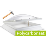 Intura Domelite dome with ventilation curb - crystal clear THREE-WALL polycarbonate SUPER DEAL