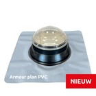 Intura Suntube35 - the light tunnel for flat roofs with a diameter of 35 cm and a crystal glass dome