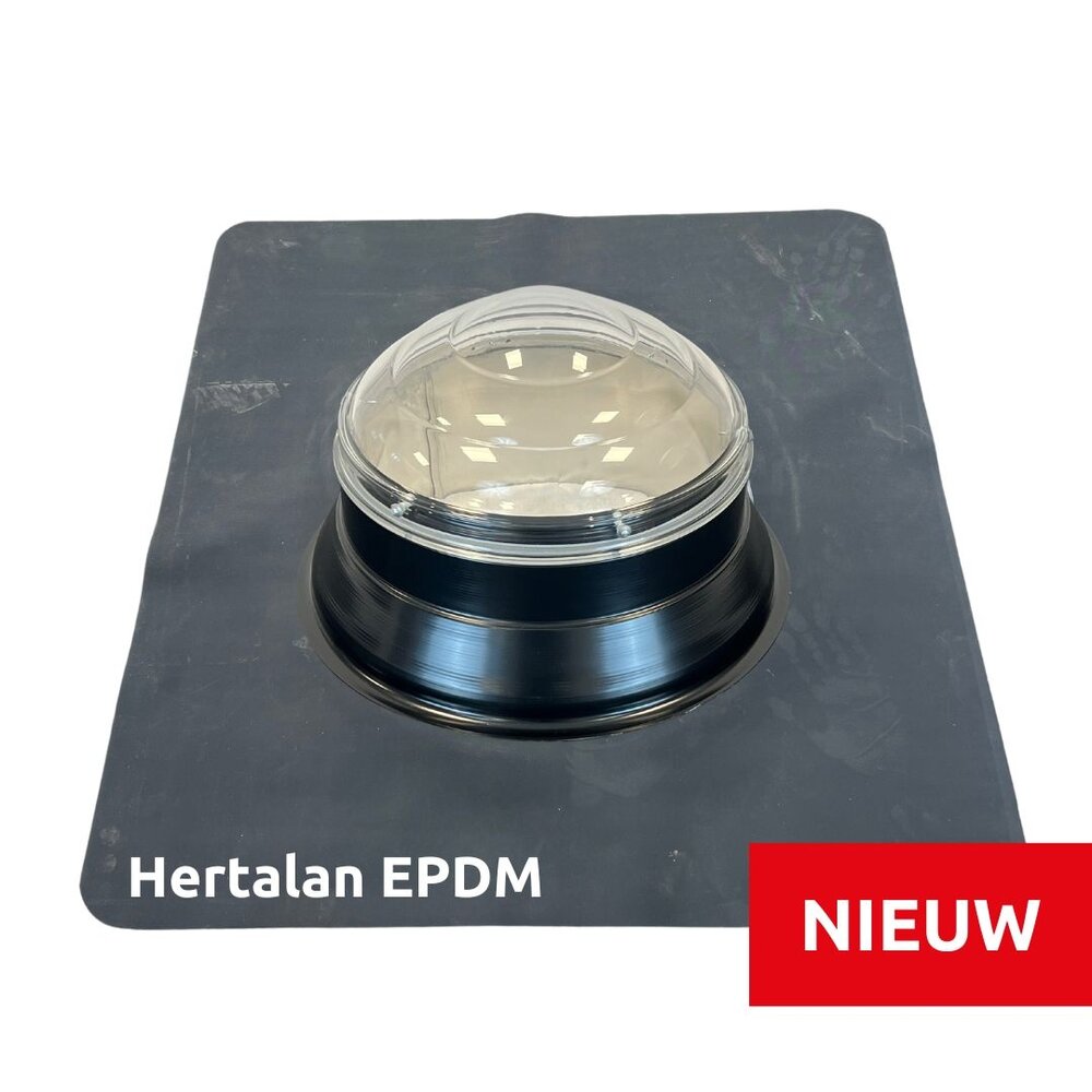 Intura Suntube35 - de lichttunnel voor het platte dak met een diameter van 35cm en koepel van kristal glas Intura Suntube35 - de lichttunnel voor het platte dak met een diameter van 35cm en koepel van kristal glas