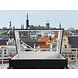 Intura FLH B9 Premium roof exit hatch, electrically operated, 90x240 - triple glazing, sun protection