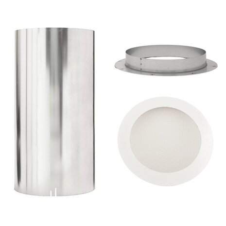 Intura Suntube35 - de lichttunnel voor het hellend dak met een diameter van 35cm en koepel van kristal glas Intura Suntube35 - de lichttunnel voor het hellend dak met een diameter van 35cm en koepel van kristal glas