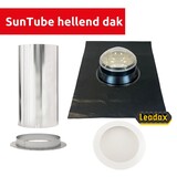 Intura Suntube35 - Lichttunnelset voor hellend dak met kristalglas koepel Intura Suntube35 - Lichttunnelset voor hellend dak met kristalglas koepel