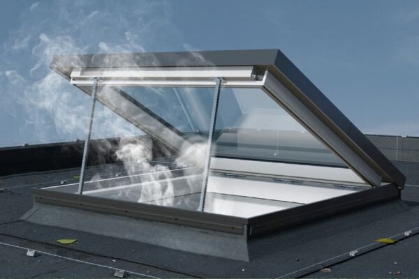 Intura Platdakraam PG-RA A1 100x150 voor rook afvoer