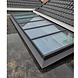 Intura Flat aluminium rooflight - 3 equal glass surfaces