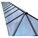Intura Aluminium rooflight gable roof with wolf ends