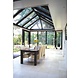Intura Aluminium rooflight gable roof with wolf ends