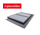 Flat aluminium rooflight - 2 equal glass surfaces