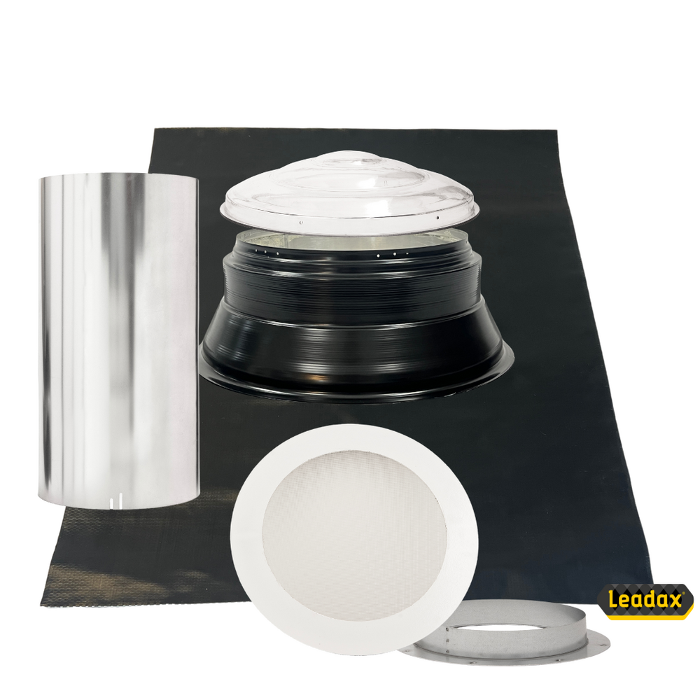 Intura Suntube55 – the light tunnel for pitched roofs with a diameter of 35 cm and dome