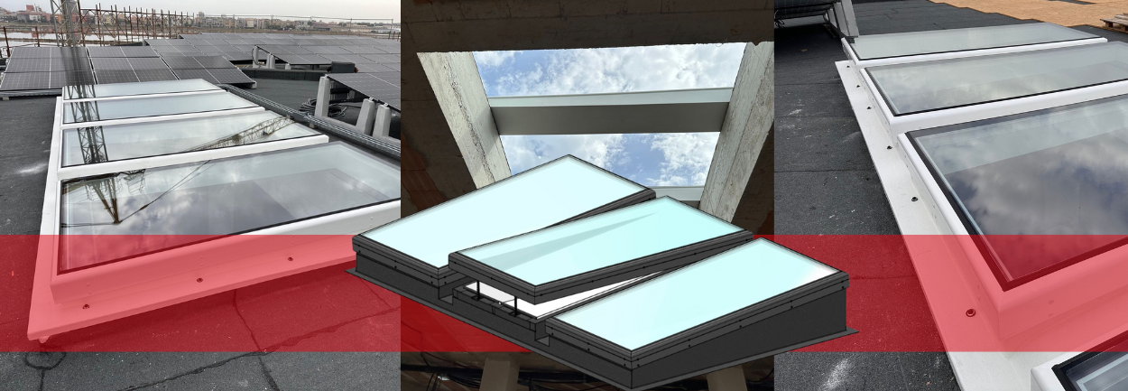Customised rooflights for making buildings more sustainable
