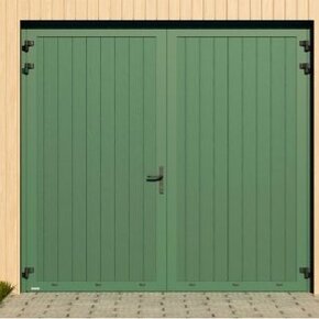 Dubbele garage deuren