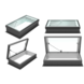 Intura FLH A1 Premium daktoetreding elektrisch te openen 100x200 - dubbel glas HR++ Intura FLH A1 Premium daktoetreding elektrisch te openen 100x200 - dubbel glas HR++