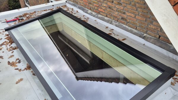 Intura Lichtstraat Lessenaar - 200x100 - 1 glasvlak dubbel glas zonwerend