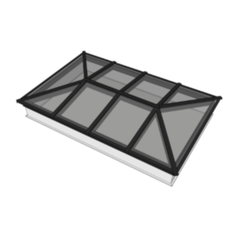 Intura Dual-pitch rooflight 150x300 - 10 glasfields double glazing sunguard Intura Dual-pitch rooflight 150x300 - 10 glasfields double glazing sunguard