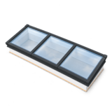 Intura Lichtstraat Lessenaar - 100x300 - 3 glasvlakken