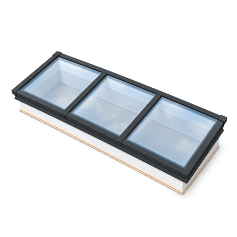 Intura Lichtstraat Lessenaar - 100x300 - 3 glasvlakken dubbel glas zonwerend Intura Lichtstraat Lessenaar - 100x300 - 3 glasvlakken dubbel glas zonwerend