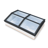 Intura Lichtstraat Zadeldak - 125x200 - 4 glasvlakken