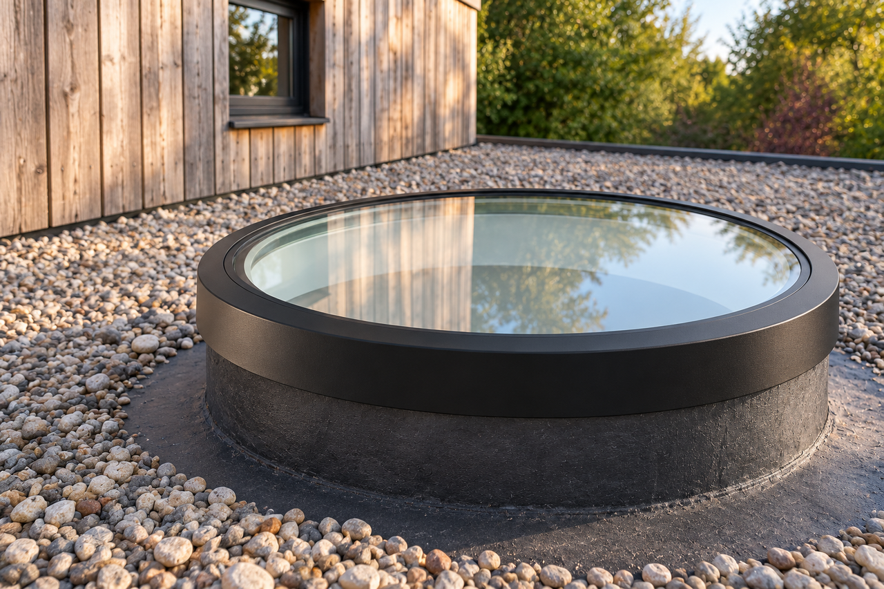 Intura Intura FLX B1 Premium Flatlight rond voor daksparing Ø90cm