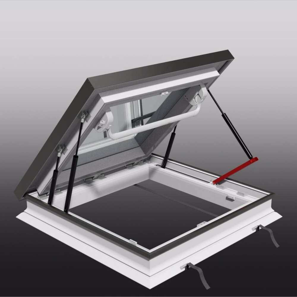 Intura Platdakraam Intura PGM A1 - daktoetreding 80x80cm - manueel te openen Intura Platdakraam Intura PGM A1 - daktoetreding 80x80cm - manueel te openen