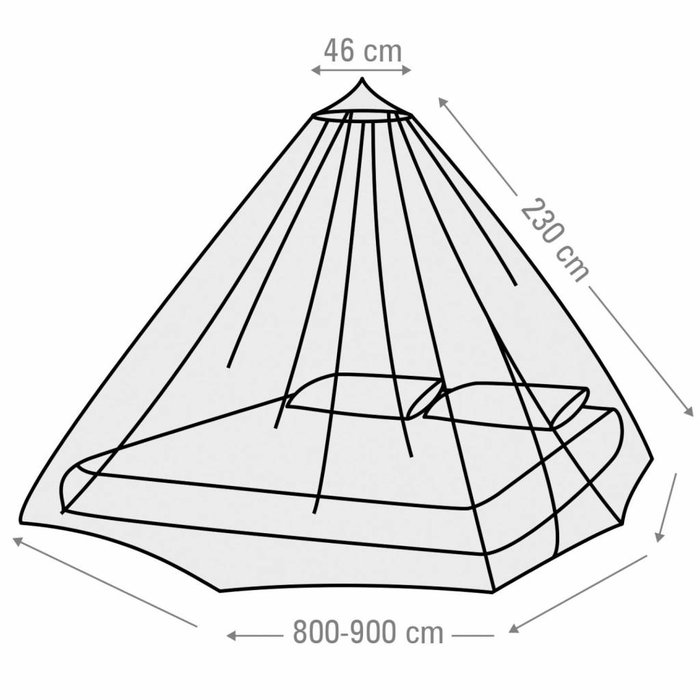Abbey Camp® Abbey Camp®- Mosquito Net Lightweight • 2-Person • MANILLA-900 • White