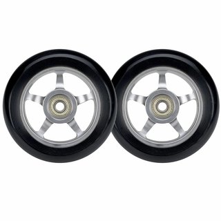 Black Dragon® Set of Wheels for Stunt Scooter • ALU SPACKWHEEL • Black/Anthracite