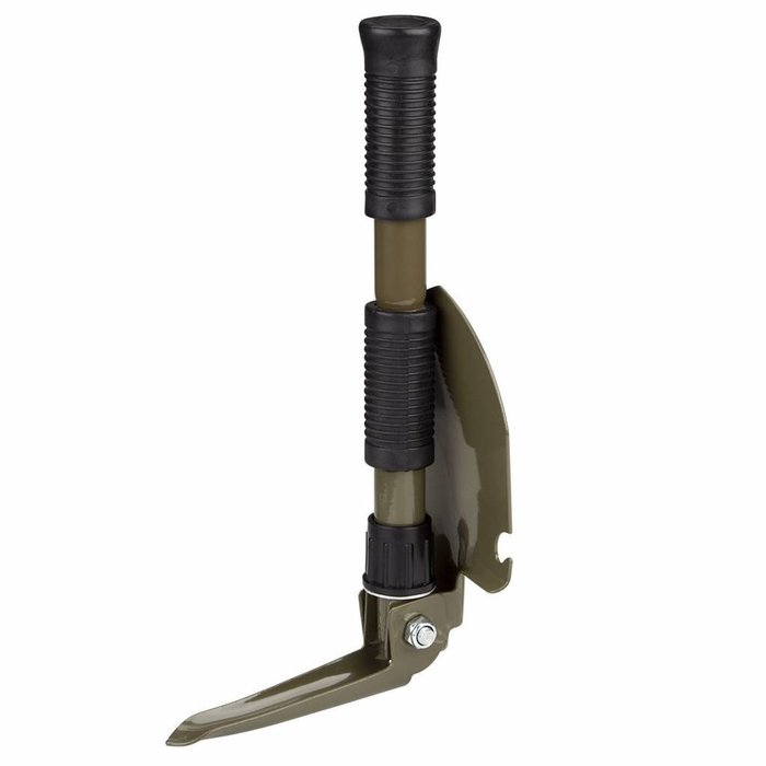 Abbey Camp® Abbey Camp® - Pelle Pioneer pliable avec pioche • CORNWALL-040 • Vert armée