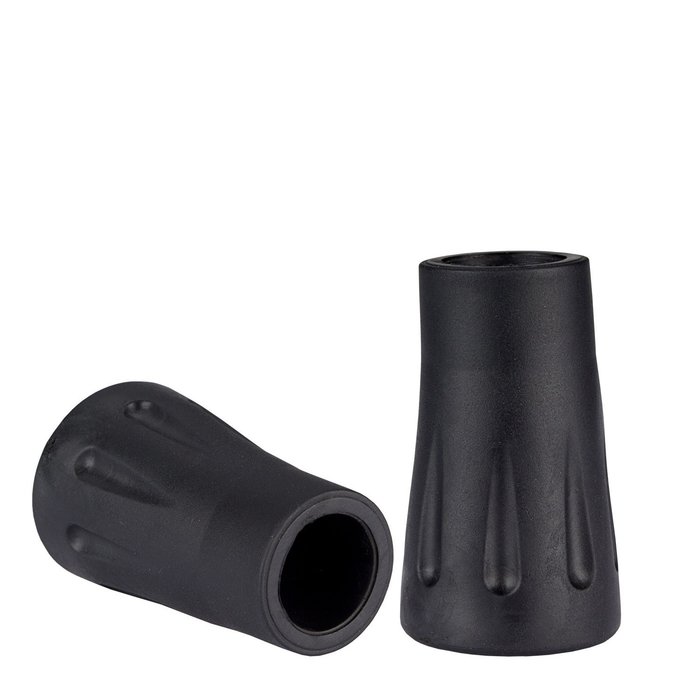 Abbey Camp® Abbey Camp® - Wandelstok Eindstop • HUARAZ-002 • Zwart