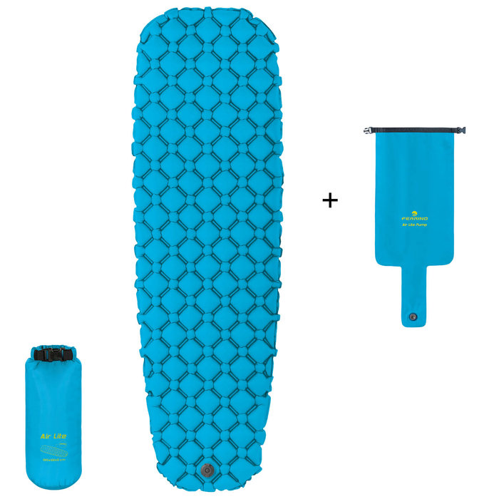 Ferrino Air-lite inflatable sleeping mat 185x56x5cm with pump bag