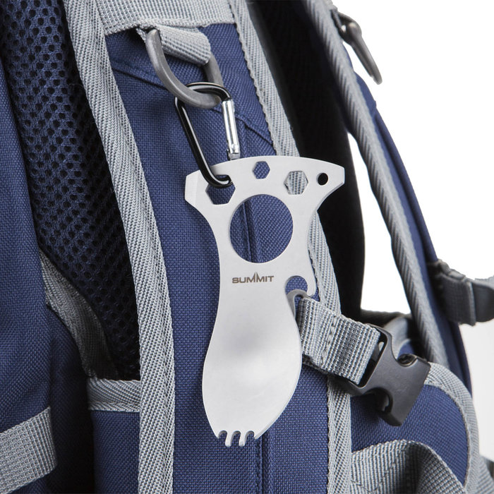 Summit Stainless steel cutlery tool with 8 functions