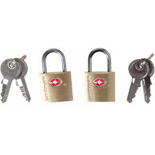 Summit 2-suit TSA padlock with key